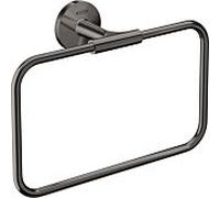 Hansgrohe Anneau porte-serviettes AXOR UNIVERSAL 42823330 250x216 mm pivotant mural Chrome noir poli