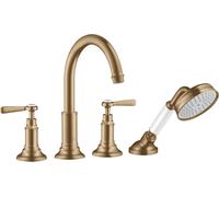 hansgrohe AXOR AXOR Montreux 4 trous pour bordure de carrelage, béqu'illes, projection 196mm, 16554140