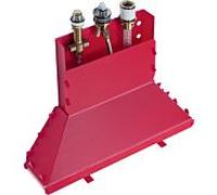 hansgrohe Axor basic set 15485180 DN 15, pour mitigeur bain-marie 3 trous EHM