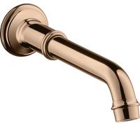 hansgrohe AXOR Bec de baignoire Montreux, 16541300, Couleur: Rouge poli or