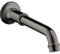 hansgrohe AXOR Bec de baignoire Montreux, 16541330, Couleur: Chrome noir poli