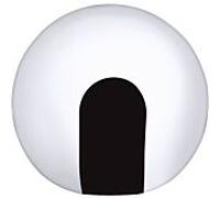 bouton de correspondance de hansgrohe Axor pour mitigeur de bain 94102990 à 2 poignées aspect doré