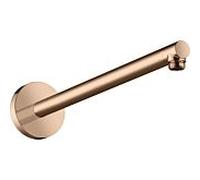 hansgrohe Axor bras de douche 26431300 390mm, montage mural, or rouge poli