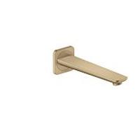 hansgrohe AXOR Citterio C Bec déverseur pour baignoire, 49410140, Couleur: Bronze brossé