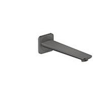 hansgrohe Axor Citterio C bec de bain 49410340 chrome noir brossé, saillie 222mm