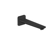 hansgrohe AXOR Citterio C Bec déverseur pour baignoire, 49410670, Couleur: noir mat