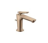 Hansgrohe AXOR Mitigeur lavabo Citterio C 49010300 CoolStart vidage à tirette Rouge poli or