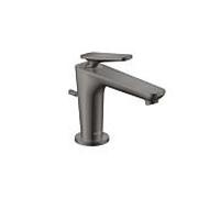 hansgrohe Axor Citterio C CoolStart mitigeur lavabo 49010330 avec tirant garniture de vidange , Chrome noir poli