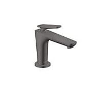 hansgrohe Axor Citterio C CoolStart mitigeur lavabo 49020340 sans structure, chrome noir brossé, saillie 128 mm, drain ne peut pas être fermé