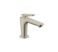 hansgrohe Axor Citterio C CoolStart mitigeur lavabo 49020820 sans structure, nickel brossé, saillie 128 mm, drain ne peut pas être fermé