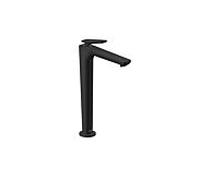 Axor Citterio C - Mitigeur de lavabo avec bonde, EcoSmart, CoolStart, noir mat 49051670