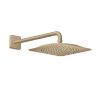 Hansgrohe Douche de tête AXOR Citterio C 28790140 – 1 jet avec bras de douche – Bronze brossé