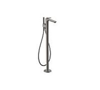 hansgrohe Axor Citterio C mitigeur bain 49441330 sans structure, Chrome Noir Poli, sur pied, saillie 194mm