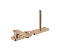 hansgrohe Axor Citterio C Mitigeur monocommande de baignoire 3 trous 49430300 avec sBox, Red Gold poli
