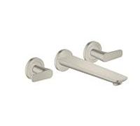 hansgrohe Axor Citterio Robinetterie de baignoire 3 trous 49483800 sans structure, acier inoxydable, encastré, montage mural