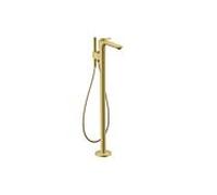 hansgrohe Axor Citterio Robinetterie de bain C 49440950 sans structure, laiton brossé, sur pied, saillie 194mm