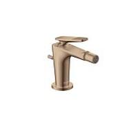 hansgrohe Axor Citterio C mitigeur de bidet 49211300 avec vidage à tirette.Cubique, poli Red Gold