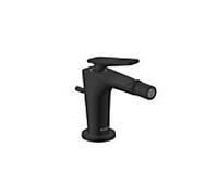 hansgrohe Axor Citterio C raccord de bidet 49211670 coupe cubique, noir mat, saillie 113mm, tirettes garniture de vidange