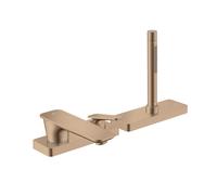 hansgrohe Axor Citterio C Mitigeur monocommande de baignoire 3 trous 49430300 avec sBox, Red Gold poli