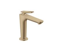 hansgrohe Axor Citterio C CoolStart mitigeur lavabo 49041140 coupe cubique, bronze brossé, saillie 135 mm, drain ne peut pas être fermé