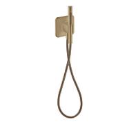 hansgrohe Axor Citterio C Porter unité 49626140 120/120 softsquare, avec douchette 2jet, bronze brossé