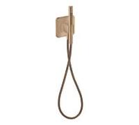 hansgrohe Axor Citterio C Porter unité 49626310 120/120 softsquare, avec douchette 2jet, or Red brossé
