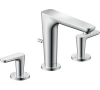 Axor Citterio C - Mitigeur de lavabo avec bonde, installation à 3 trous, EcoSmart, chrome 49060000