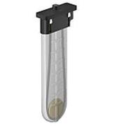hansgrohe Axor Citterio C softsquare set fini 28017670 noir mat, boîtier de tuyau, flexible de douche, rosace