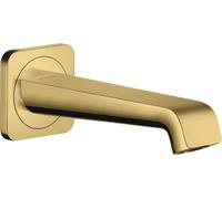 hansgrohe AXOR Citterio E bec de baignoire, 36425990, Couleur: Optique en or poli
