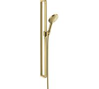 hansgrohe AXOR Citterio E ensemble de douche avec douchette à main Raindance Select S 120 3jet, 36735950, Couleur: laiton brossé
