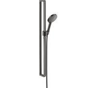 hansgrohe AXOR Citterio E ensemble de douche avec douchette à main Raindance Select S 120 3jet, 36735340, Couleur: Chrome noir brossé