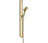 hansgrohe AXOR Citterio E ensemble de douche avec douchette à main Raindance Select S 120 3jet, 36735990, Couleur: Optique en or poli