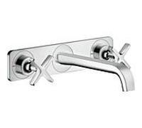 hansgrohe Axor Citterio E kit de finition 36115000 encastré 3 trous mitigeur lavabo , plaque, chromé