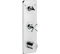 hansgrohe Axor Citterio E kit de montage final 36703000 module thermostatique encastrable 380x120mm, avec plaque, chromé