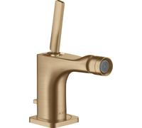 Hansgrohe hansgrohe Mitigeur monocommande bidet Axor Citterio E A 114 mm, avec poignée à goupille, tirette d'évacuation, chromé Quantité:1