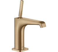 Hansgrohe hansgrohe Mitigeur monocommande lavabo 130 Axor Citterio E A 143mm, poignée à goupille, sans vidage, bronze mat Quantité:1