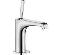 hansgrohe AXOR Citterio E Mitigeur monocommande de lavabo 125 sans garniture de vidage, 36101800, Couleur: Acier inoxydable Optic