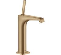 hansgrohe AXOR Citterio E Mitigeur monocommande de lavabo 190 sans timon pour cuve de lavage, 36103140, Couleur: Bronze brossé