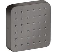 hansgrohe AXOR Citterio E module de douche encastré 12 x 12, 36822340, Couleur: Chrome noir brossé