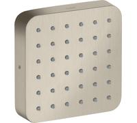 hansgrohe AXOR Citterio E module de douche encastré 12 x 12, 36822820, Couleur: Nickel brossé