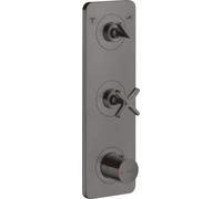 hansgrohe AXOR Citterio E module thermostat encastré 38 x 12 pour 2 consommateurs, 36703340