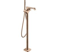 hansgrohe AXOR Citterio E Thermostat de baignoire en pose libre au sol, 36416300, Couleur: Rouge poli or