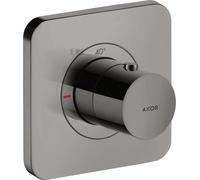 hansgrohe AXOR Citterio E Thermostat module encastré 12 x 12, 36702330, Couleur: Chrome noir poli