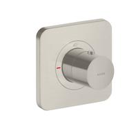 hansgrohe AXOR Citterio E Thermostat module encastré 12 x 12, 36702800, Couleur: Acier inoxydable Optic