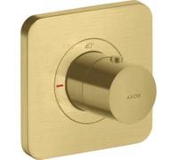 hansgrohe AXOR Citterio E Thermostat module encastré 12 x 12, 36702950, Couleur: laiton brossé