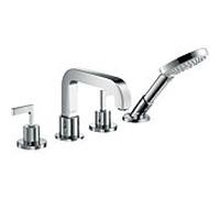 hansgrohe Axor Citterio kit de finition 39446000 Garniture de rebord de baignoire 4 trous, avec béquilles, chromé