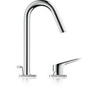 hansgrohe Axor Citterio M robinet de cuisine avec canapé-34822000, chromé , 2 trous de montage