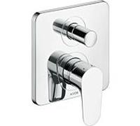 hansgrohe Axor Citterio M set prêt à monter 34427000 mitigeur de bain à encastrer, avec combinaison de sécurité intégrée, chromé