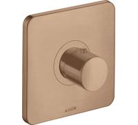 hansgrohe AXOR Citterio M Thermostat à haut débit encastré, 34716310, Couleur: Or rouge brossé