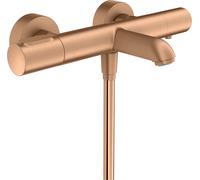 hansgrohe AXOR Citterio M Thermostat de bain pour montage apparent, 2 consommateurs, 34435140, Couleur: Bronze brossé